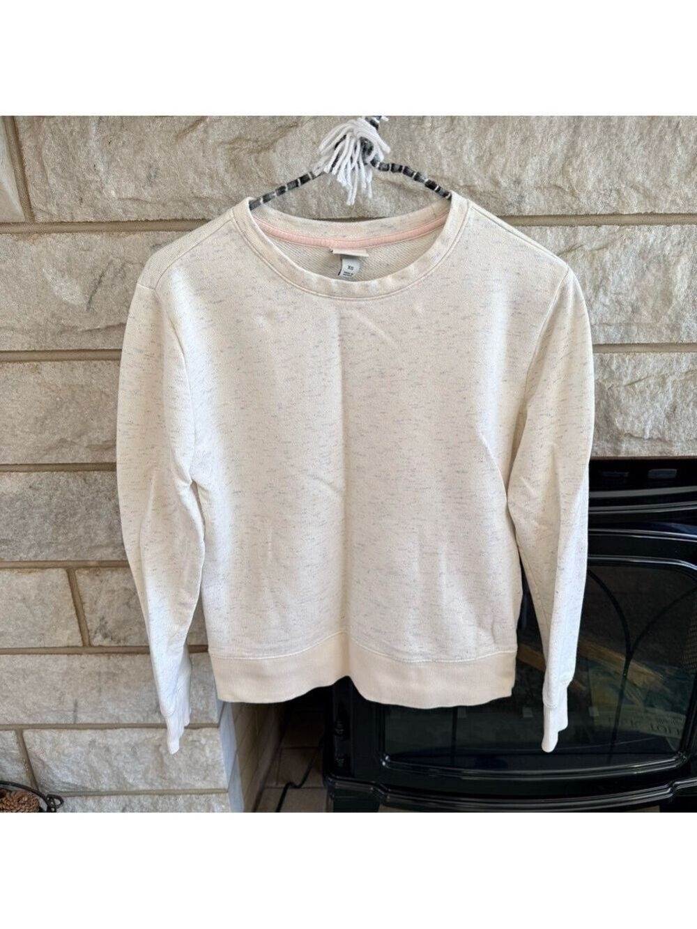 A New Day Speckled Cream Sweatshirt XS